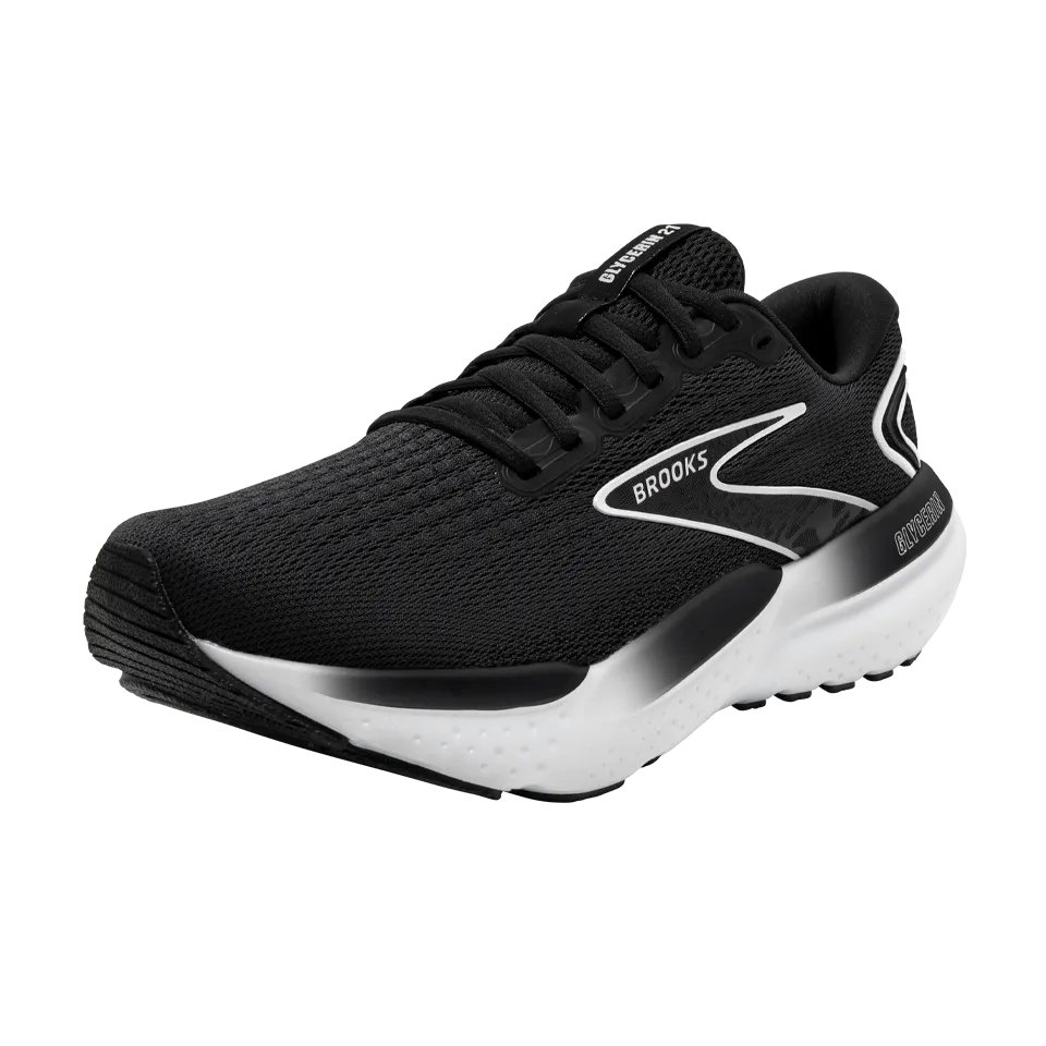Brooks Women's Glycerin 21 D Width Black/Grey/White