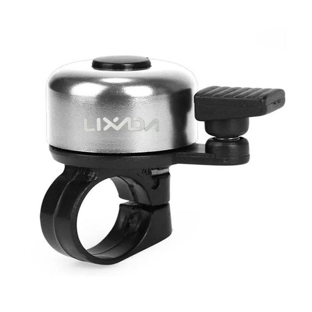 LIXADA Bike Bell Alloy Mountain Road Bicycle Horn Sound Alarm For Safety Cycling Handlebar Metal Bell Bicycle Horn