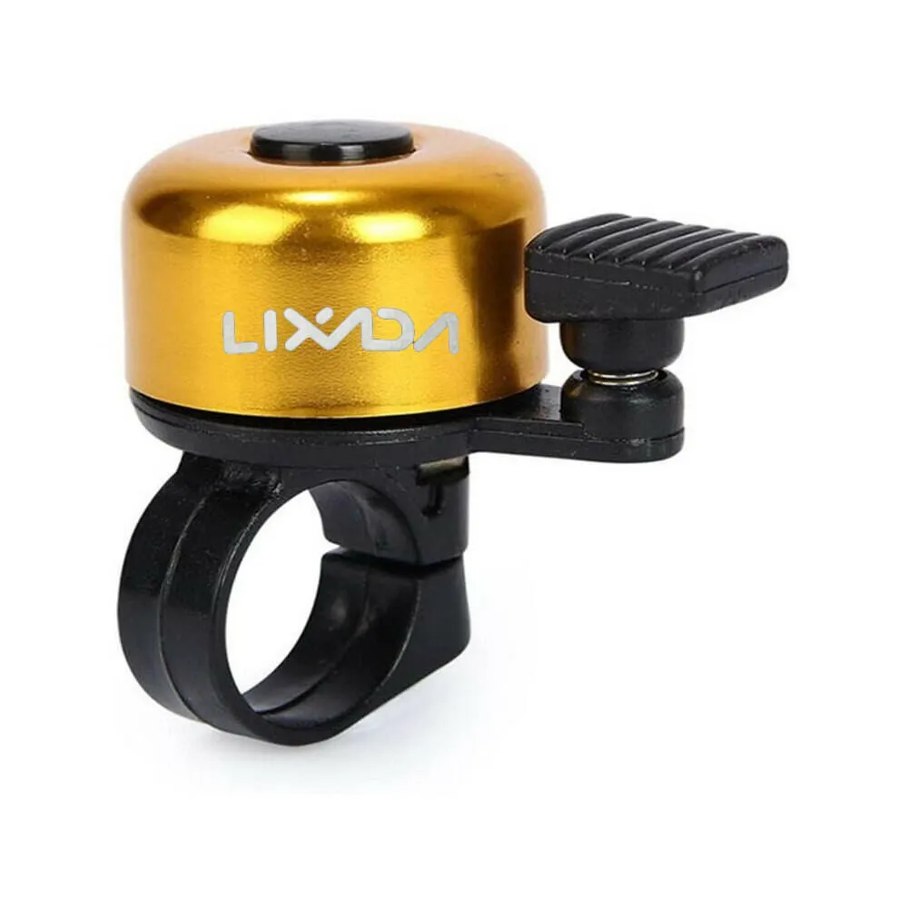 LIXADA Bike Bell Alloy Mountain Road Bicycle Horn Sound Alarm For Safety Cycling Handlebar Metal Bell Bicycle Horn