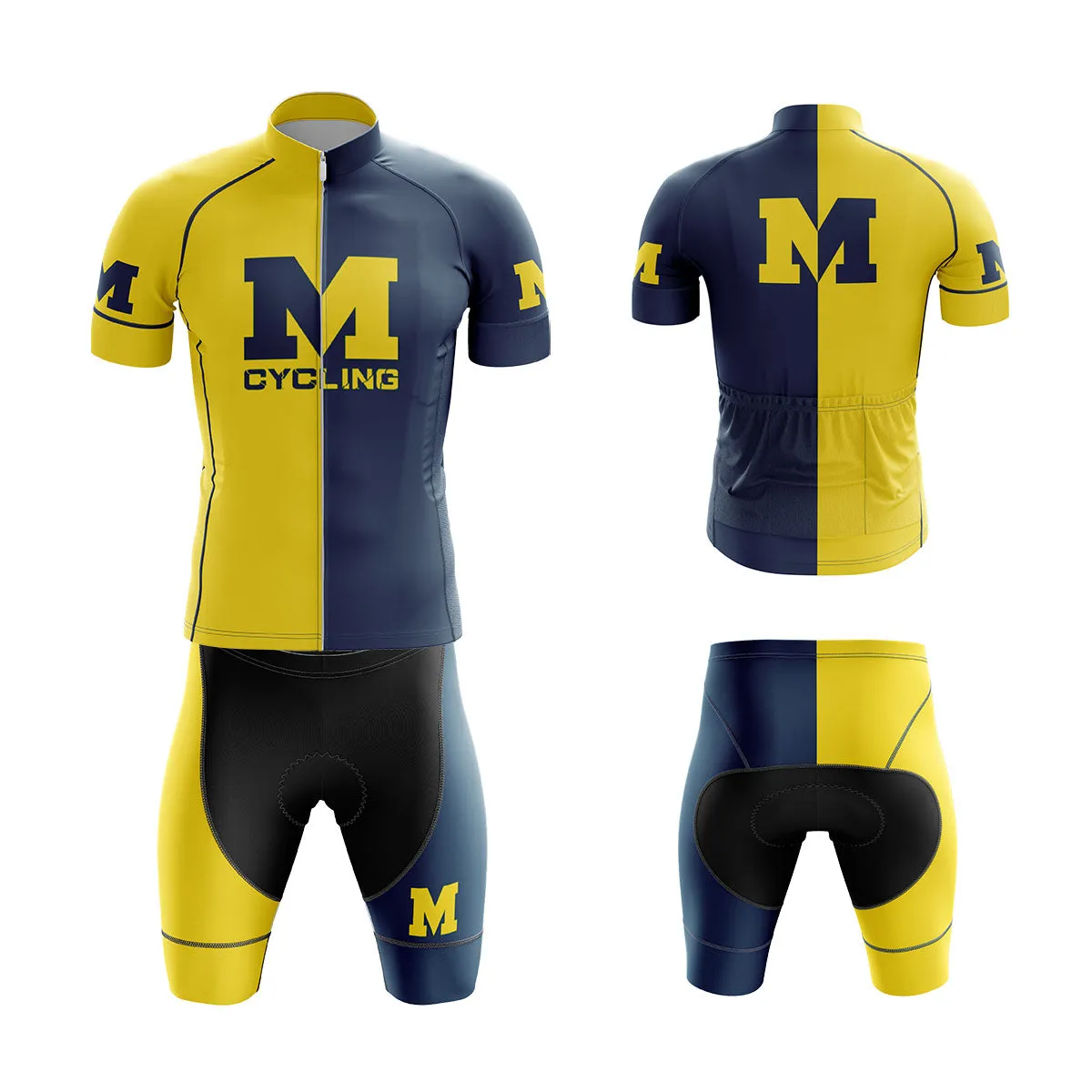 Michigan Short Sleeve Jersey Yellow