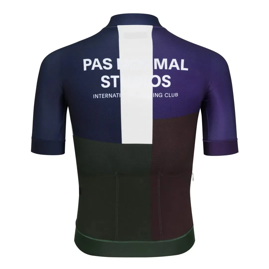 PAS NORMAL STUDIOS  Mechanism Limited Jersey - Block Navy