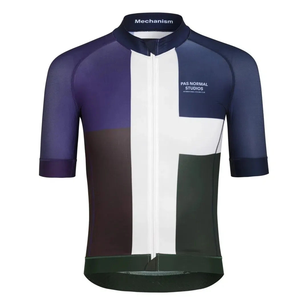PAS NORMAL STUDIOS  Mechanism Limited Jersey - Block Navy
