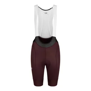 PAS NORMAL STUDIOS Mechanism Women Bib Short - Dark Red