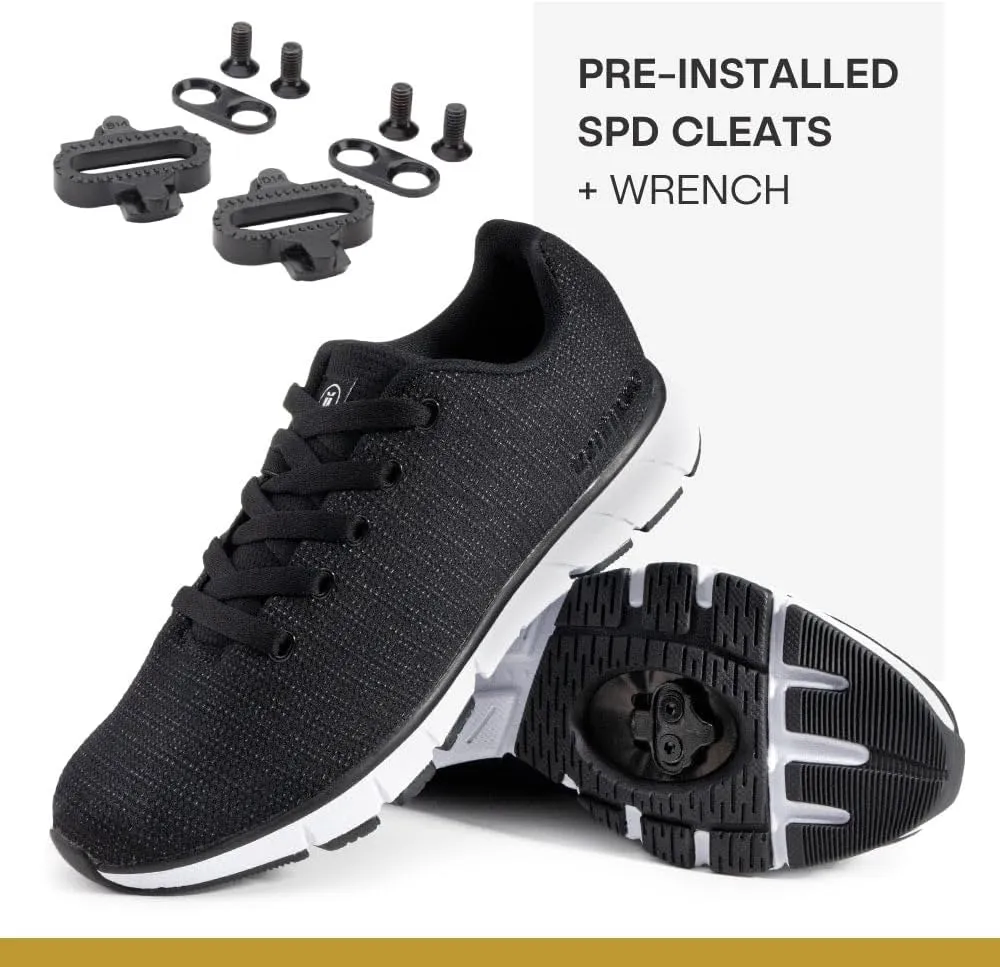Tommaso Cycling Shoes Women—Outdoor Cycling Shoes Women—Women Specialized Bike Shoes— Walkable Cycling Shoes—Women SPD Cycling Shoes—Indoor Cycling Shoes Women SPD—Peloton Shoes—SPD Cleat Installed