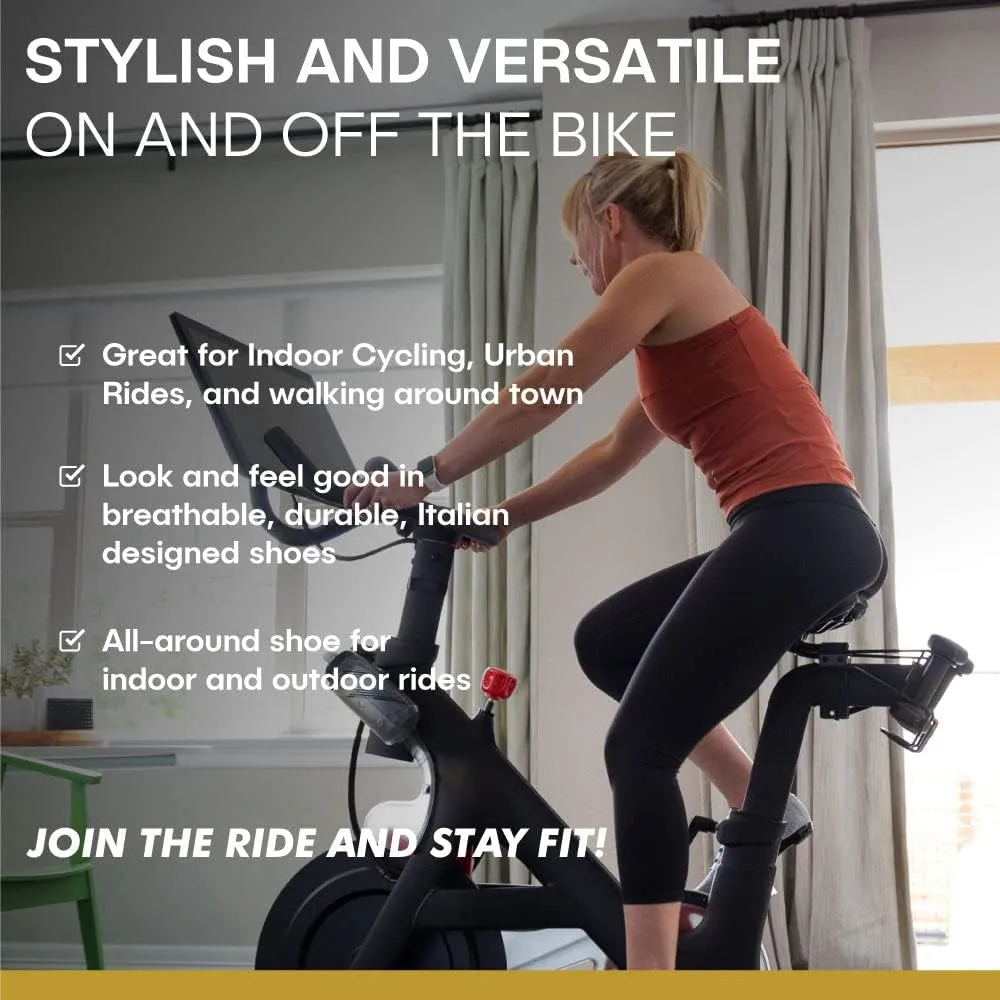 Tommaso Cycling Shoes Women—Outdoor Cycling Shoes Women—Women Specialized Bike Shoes— Walkable Cycling Shoes—Women SPD Cycling Shoes—Indoor Cycling Shoes Women SPD—Peloton Shoes—SPD Cleat Installed